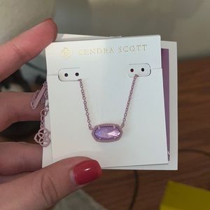 Purple Kendra Scott necklace